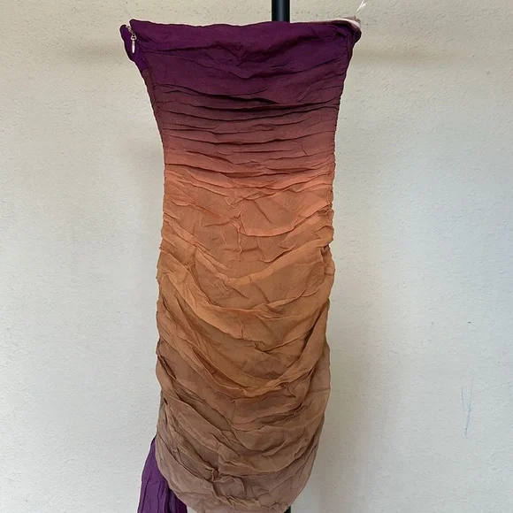 House of CB Sofie Mesh Ombre‎ Mini Dress Size XS Taller length - Picture 10 of 15